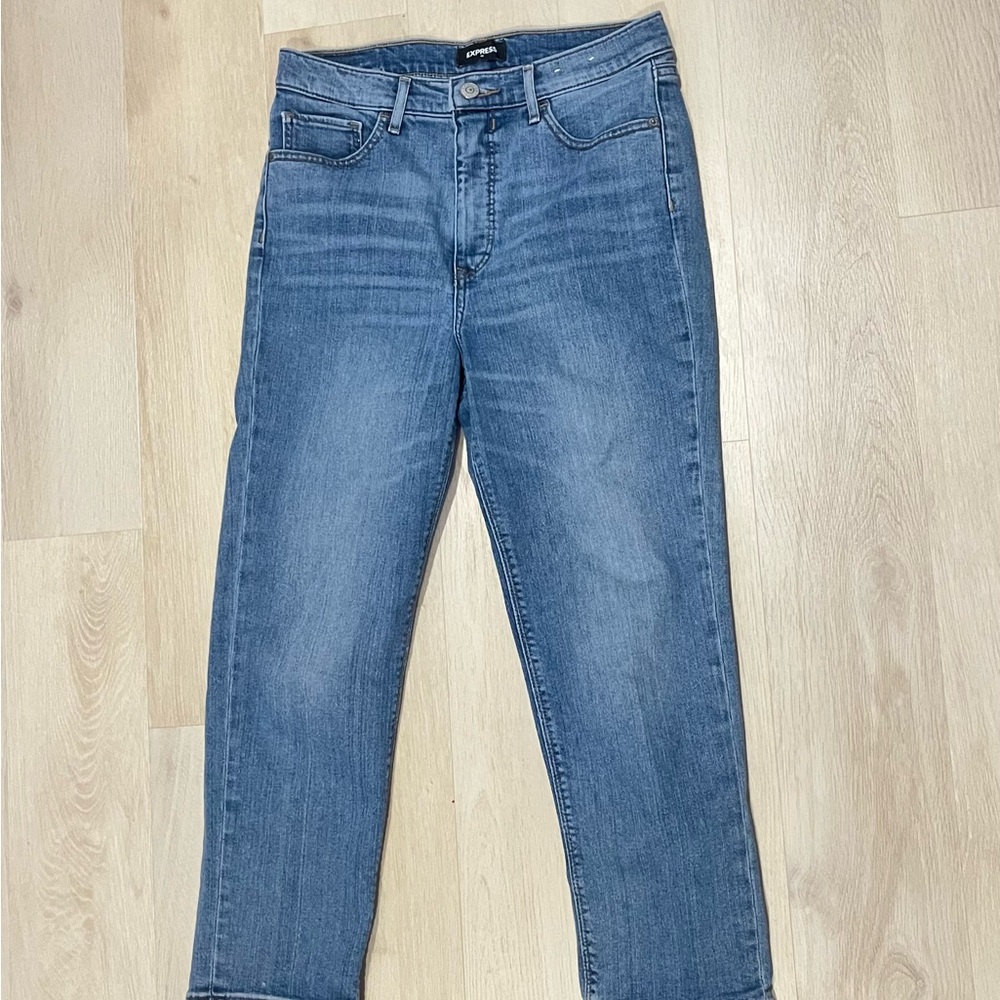 Express Mom Jeans Stretch Size 8R